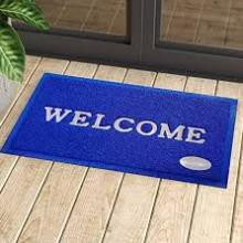 Thảm Nhựa Welcome [Xả Kho] Chống Trơn Trượt Cao Cấp Khổ90cm x120cm (Giao Màu Ngẫu Nhiên)