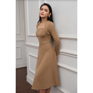 Váy đầm nữ Isabella MAIIMER cổ vuông