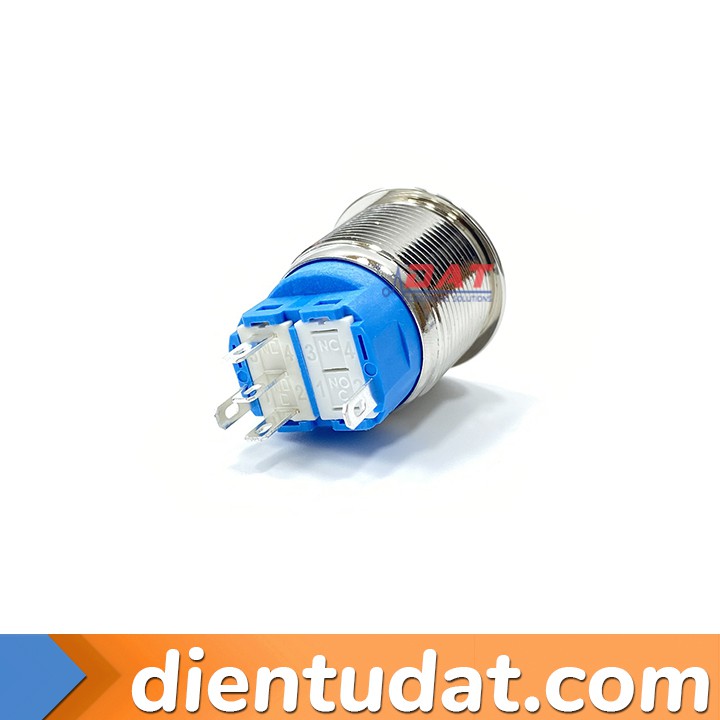 Nút Nhấn Vòng Đèn Tự Khóa 22mm 12V 24V