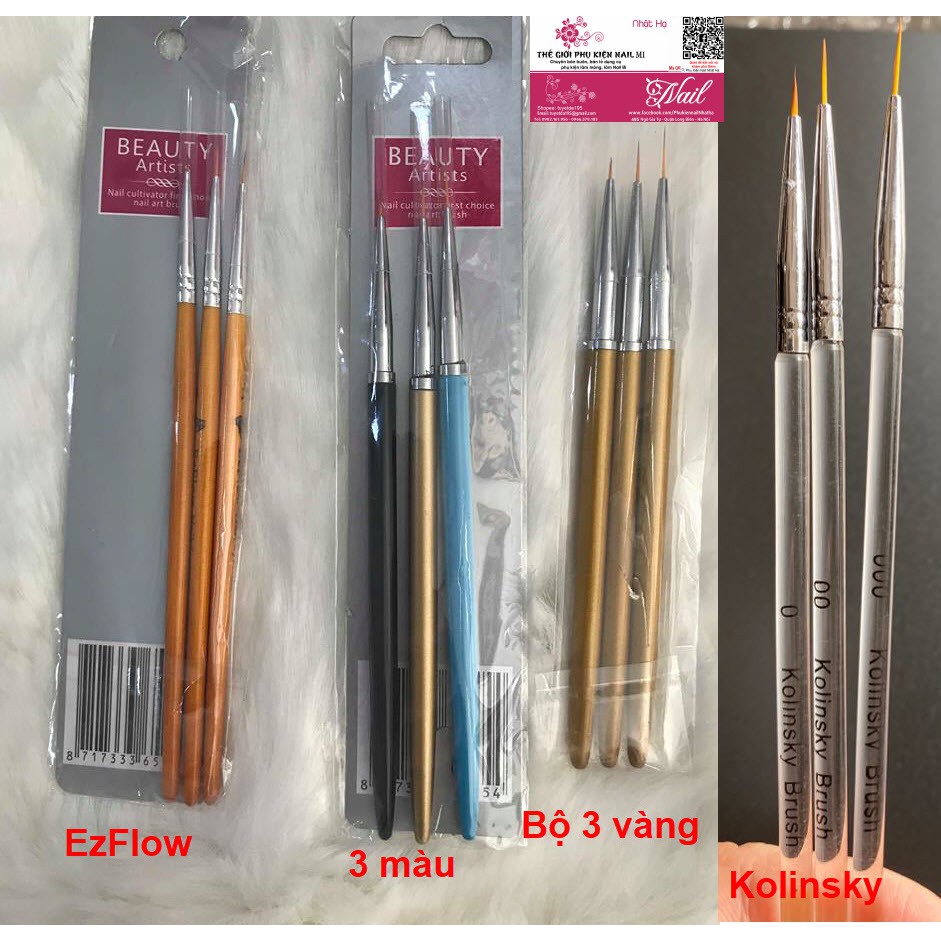 Bút Cọ Vẽ Nét Gel Chuyên Vẽ Móng