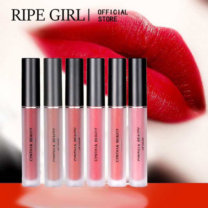 Son tint dạng kem chất lì RIPE GIRL giúp trang điểm tinh tế