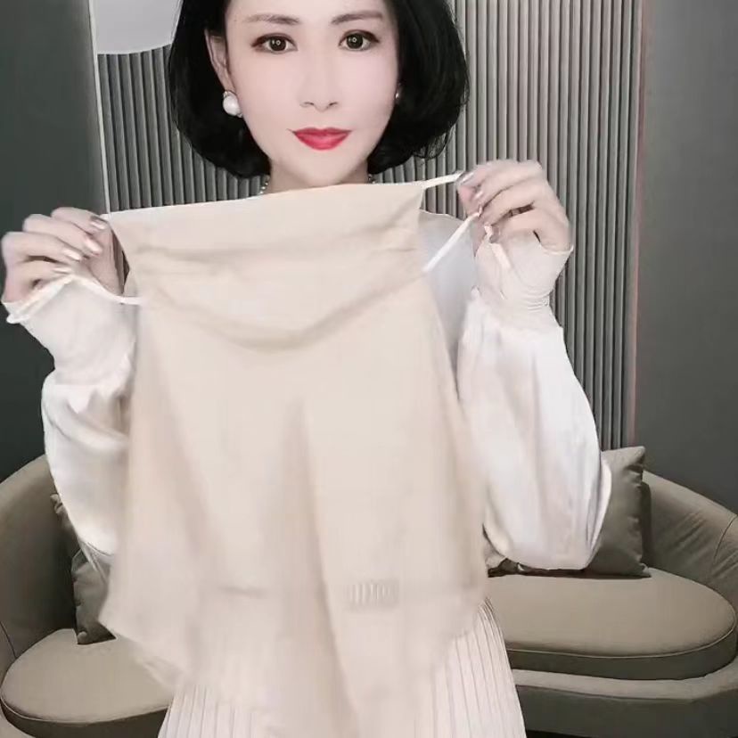 Khẩu Trang Chống Nắng Che Phủ Cổ Thiết Kế Thoáng Khí Cho Nữ