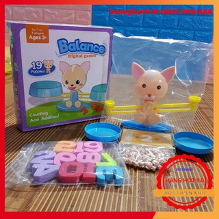 Bộ cân đồ chơi thỏ vui học toán