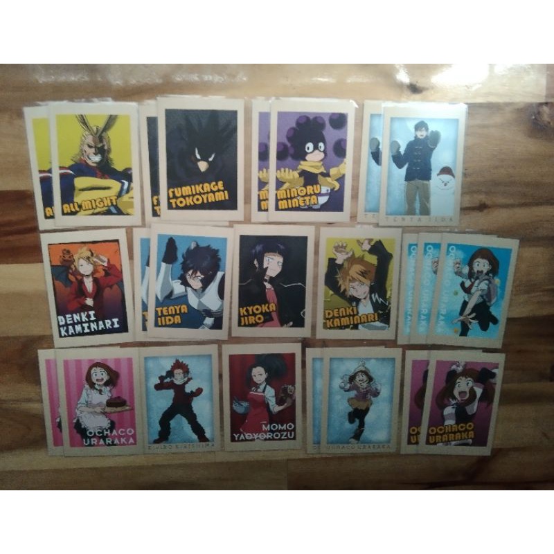 Thẻ bo góc pola My hero academia