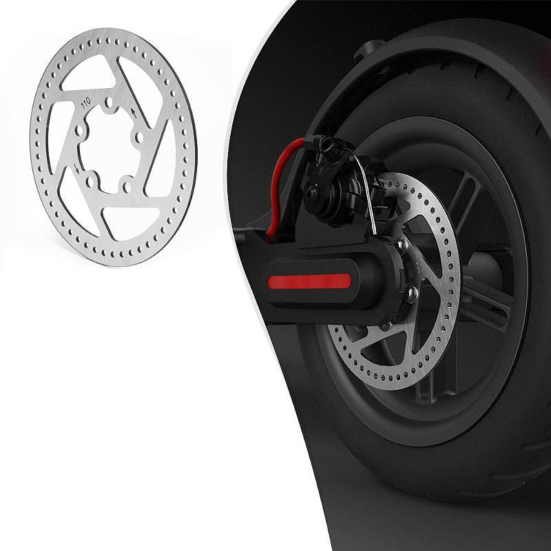 10Pcs Electric Scooter Customize Brake Disc 110mm Rear Wheel Brake Disc for Xiaomi Mijia M365
