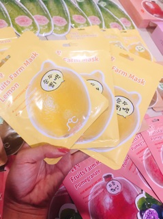 Mặt nạ giấy trái cây RAINBOW set 11 mask