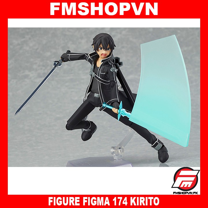 FIGURE FIGMA 174 KIRITO MÔ HÌNH NHÂN VẬT NAM ANIME SWORD ART ONLINE