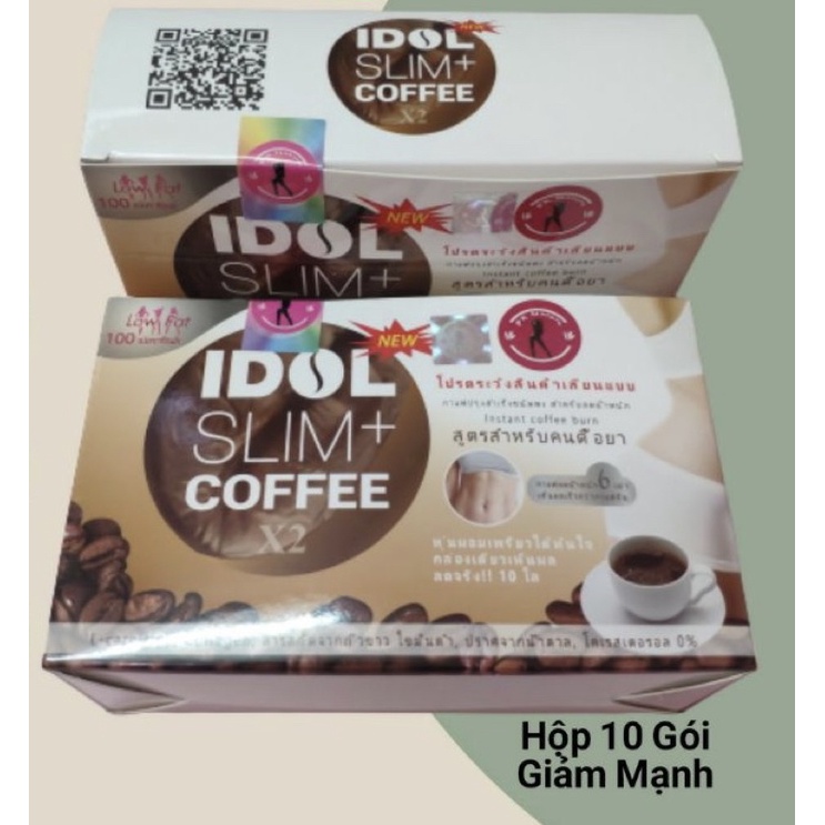 Cà phê giảm cân idol slim coffee chuẩn thái Lan