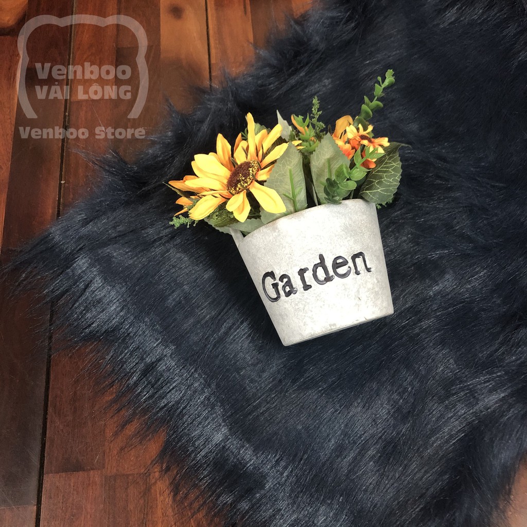 🌟 Thảm Lông Dài Trải Sàn Chụp Ảnh | Xanh Navy 2021 | BigBuy360 - bigbuy360.vn