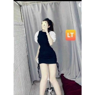 Đầm thiết kế body tay bồng