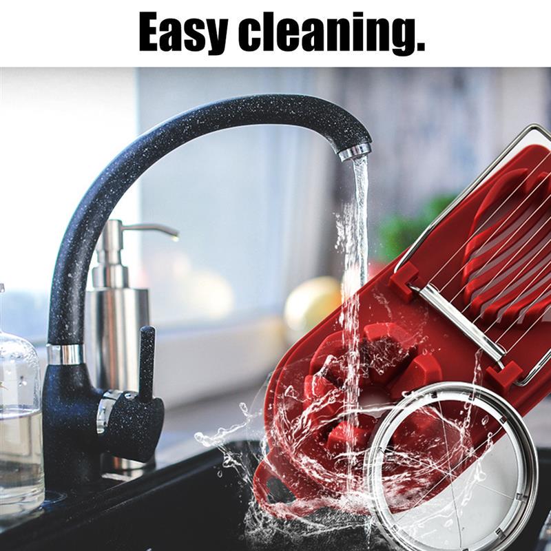 Dụng Cụ Cắt Trứng Luộc Đa Chức Năng Bằng Thép Không Gỉ