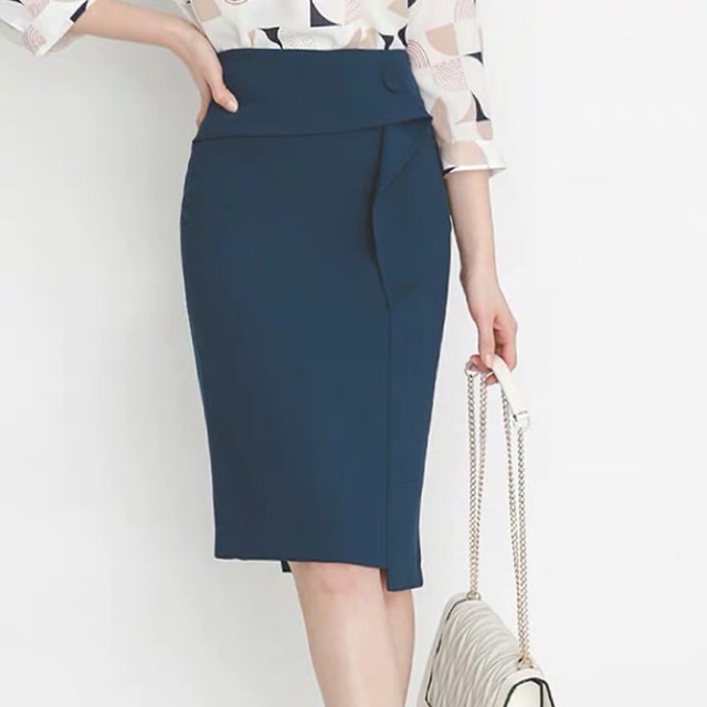 Chân Váy Bút Chì Nhiều Màu chất Liệu Tuyết Mưa gắn bèo | BigBuy360 - bigbuy360.vn