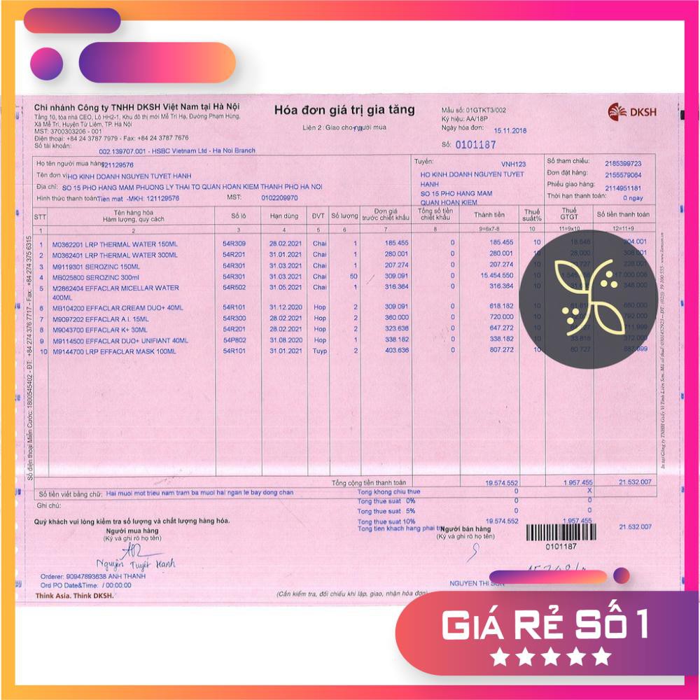 Nước tẩy trang La Roche Posay 400ml, 200ml, 100ml cho da nhạy cảm Micellar Water Ultra Sensitive Skin | BigBuy360 - bigbuy360.vn