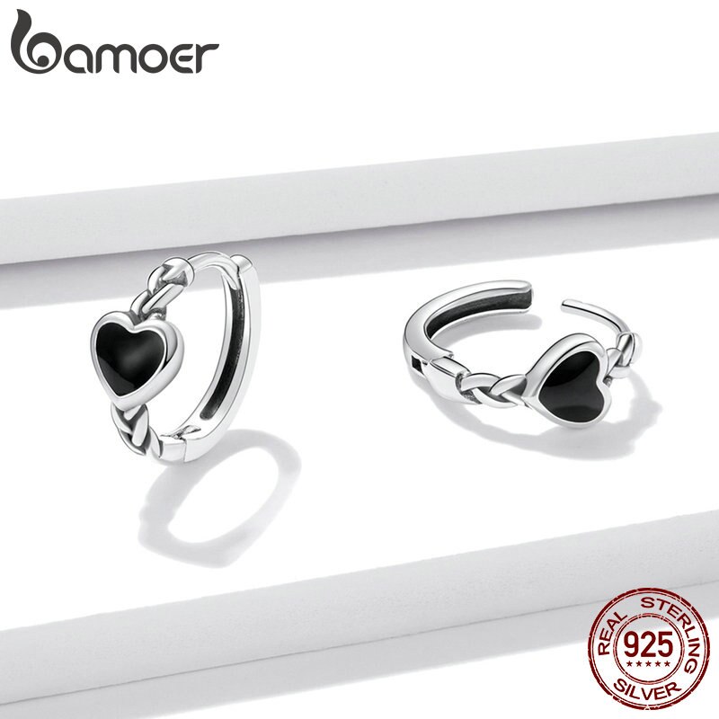 Hoa tai bamoer BSE456 bằng bạc thật 925 không gây dị ứng hợp thời trang cho nữ