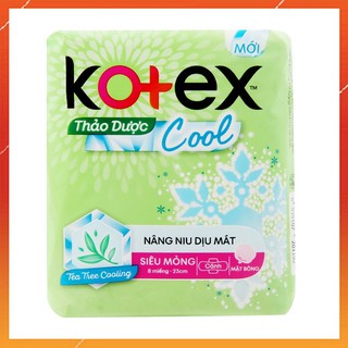 ⏩ Băng vệ sinh Kotex Thảo Dược Siêu Mềm Mới – Siêu Mỏng Cánh