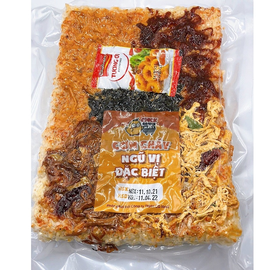 [Giảm Tất Cả] Cơm Cháy Ngũ Vị Đặc Biệt - Mix Vị Đặc Biệt Chickgarden