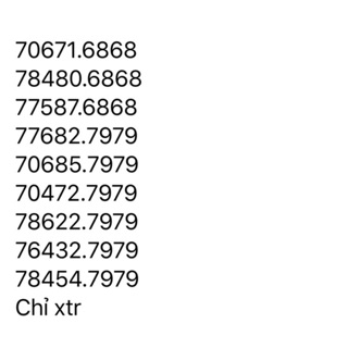 Sim số đẹp,tam hoa, sảnh tiến, lộc phát, dễ nhớ