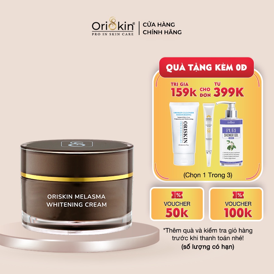 Kem Ngăn Ngừa Nám Tàn Nhang Oriskin Melasma & Whitening Cream