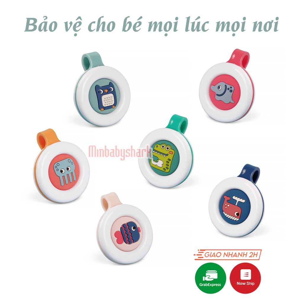 Kẹp chống muỗi cho bé cao cấp bảo vệ cho bé liên tục trong 72h