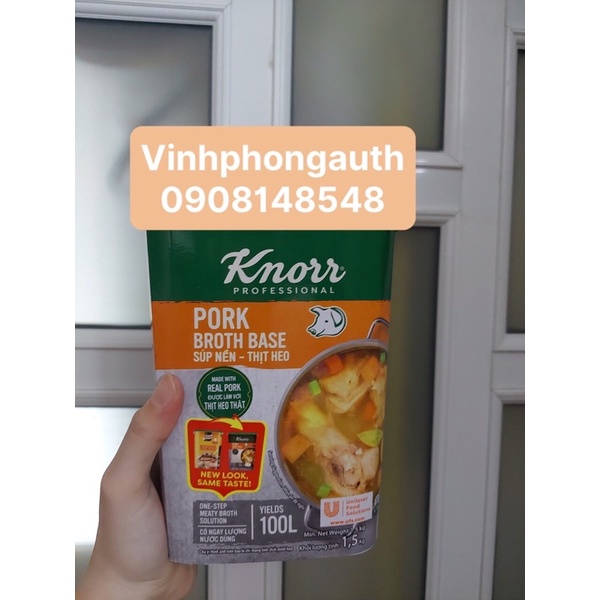 Súp Nền Thịt Heo Knorr 1.5kg