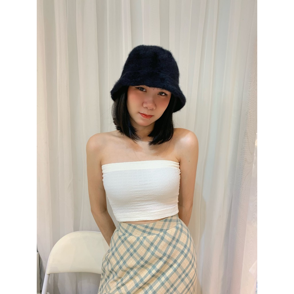 Áo ống croptop dáng ôm trơn Basic By Gum - Gum Tailor