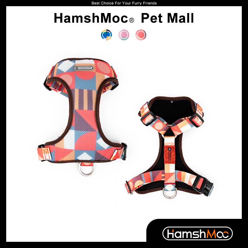 HamshMoc Dây Đai Nylon Cao Cấp Thoáng Khí Có Thể Điều Chỉnh Cho Thú Cưng