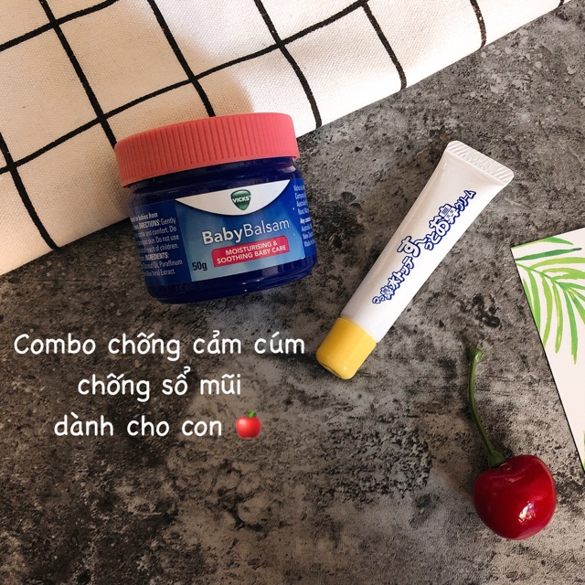 Dầu ấm + Kem bôi mũi