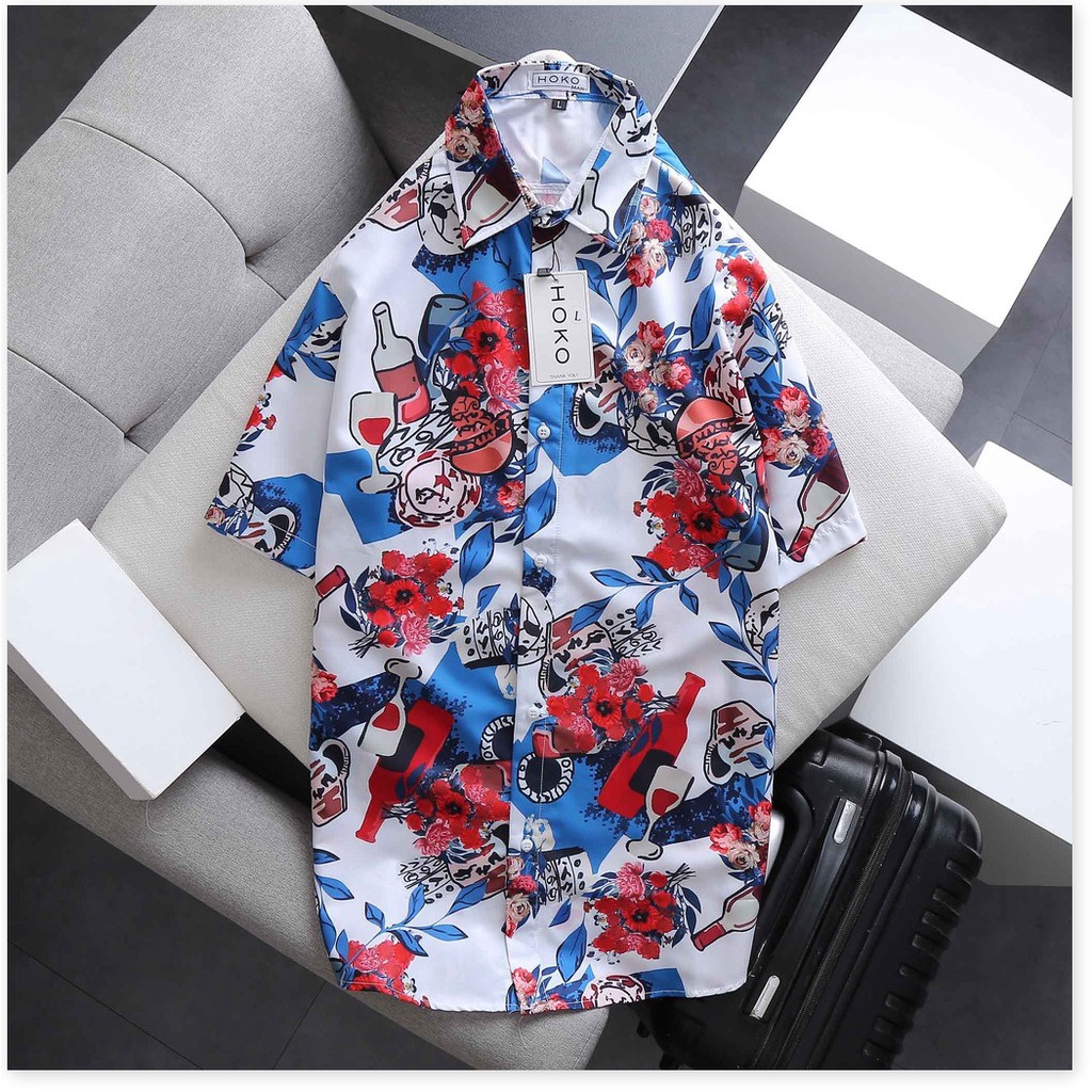 SIÊU PHẨM ÁO SƠ MI NGẮN TAY NAM CỰC CHẤT HOẠ TIẾT ĐỘC LẠ SIÊU HOT HÈ 2021 KHANH AN FASHION