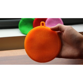 Miếng Rữa Chén, Bát Silicone - ( Lót Ly )