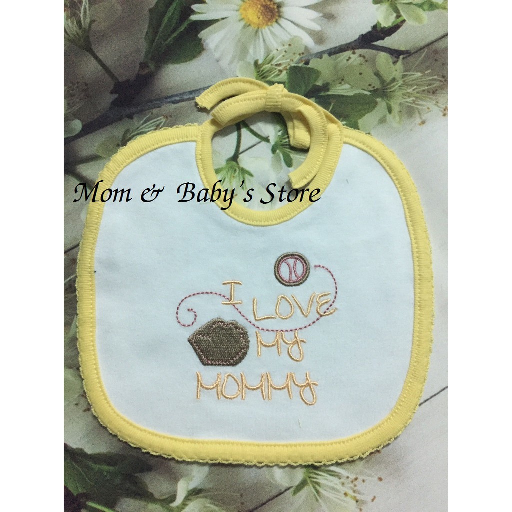 Yếm buộc dây thêu Lullaby