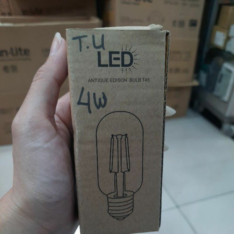 Dây Đèn Led Sợi Tóc 4 Watt Edison Trang Trí Quán Cà Phê