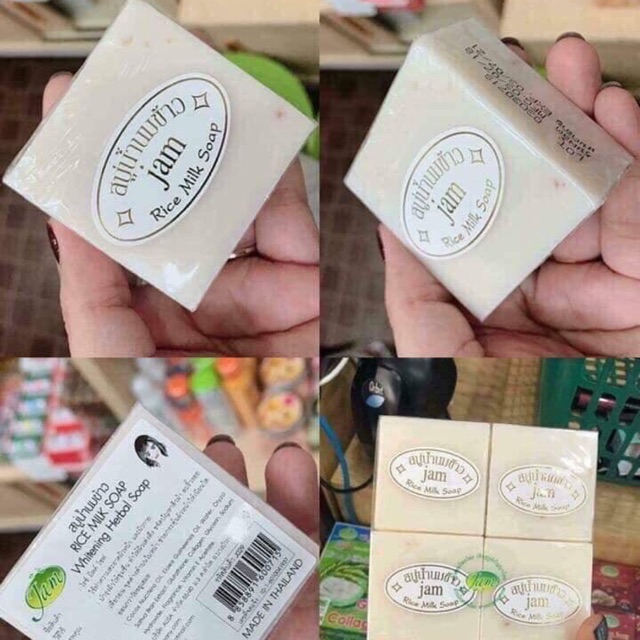 Soap gạo kích trắng