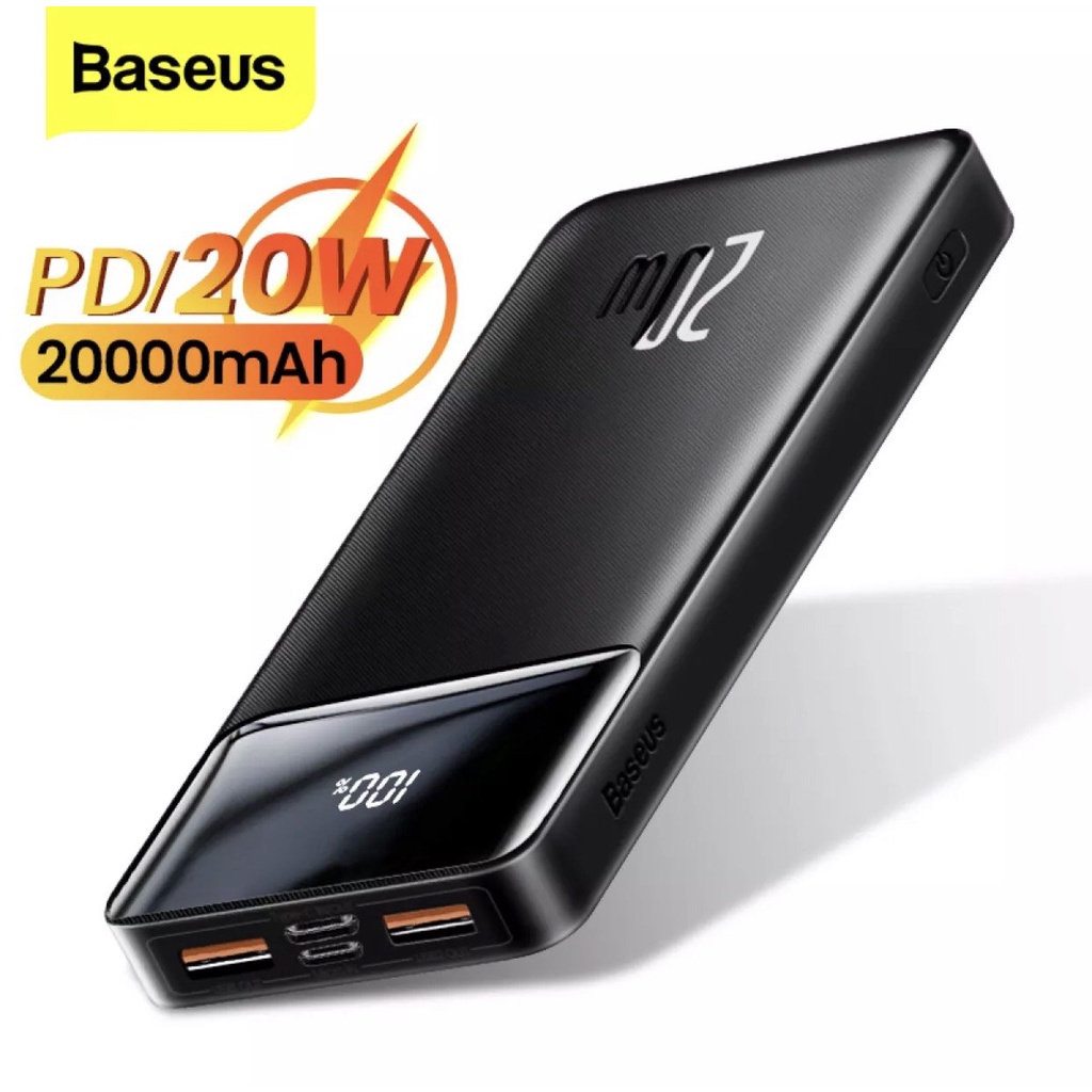 Sạc dự phòng 20000mah 30000mah sạc nhanh 20w chính hãng Baseus