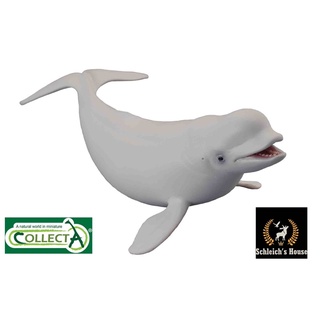 Mô hình động vật , đồ chơi con vật CollectA chính hãng Cá voi trắng 88568 - Schleich House
