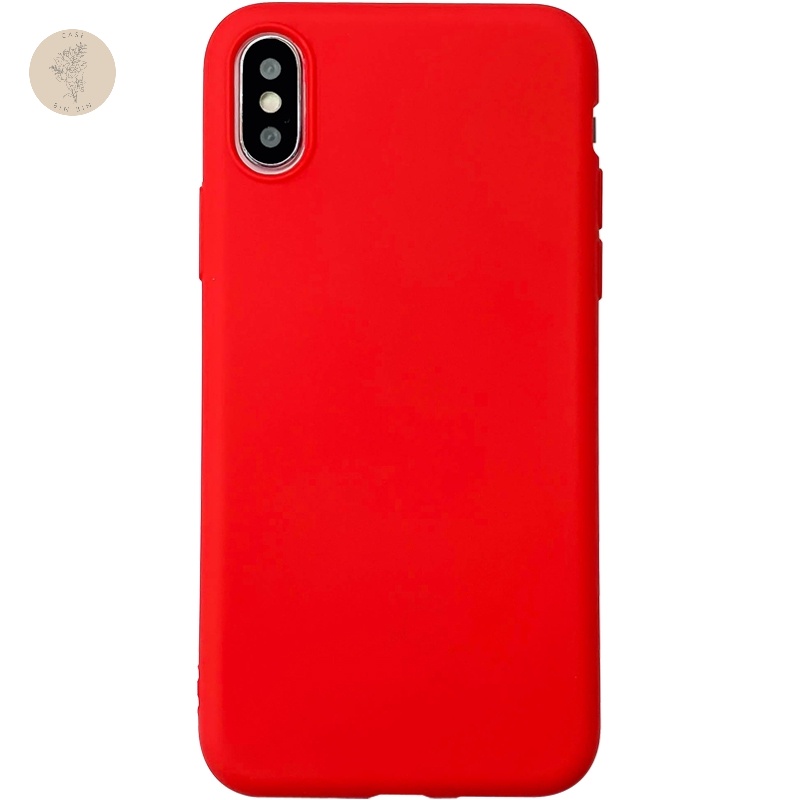 Ốp lưng màu đỏ đậm khí phách Iphone 6/6plus/6s/6splus/7/7plus/8/8plus/x/xr/xs/xs max/11/12/pro/max/plus/promax
