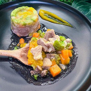 Chân giò hầm rau củ tươi ship hỏa tốc dành cho chó