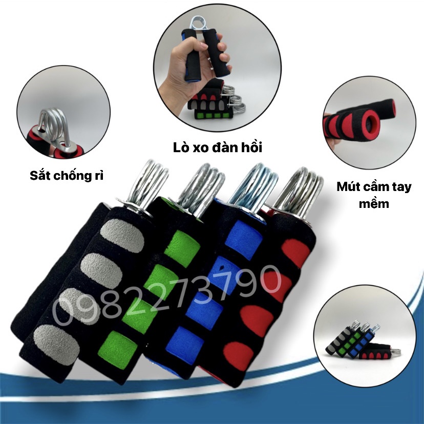 Kìm tập cổ tay, kìm bóp tăng sức mạnh cơ tay, dụng cụ tập tay phục hồi chức năng
