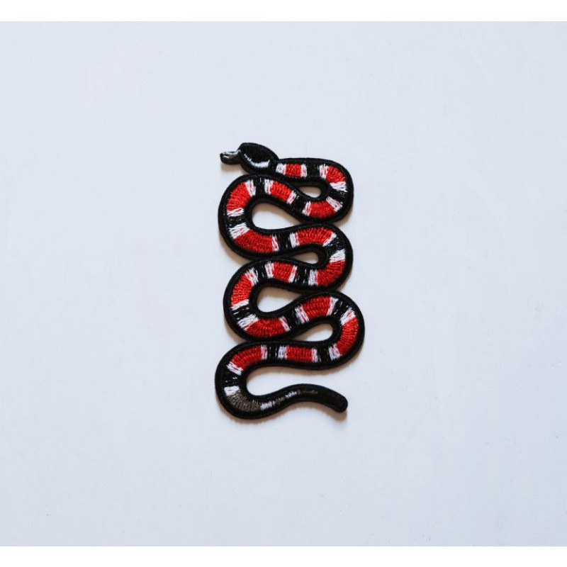 Patch Ủi/Logo Thêu/Huy Hiệu Miếng Vá/Sticker Ủi Họa Tiết Rắn Gucci