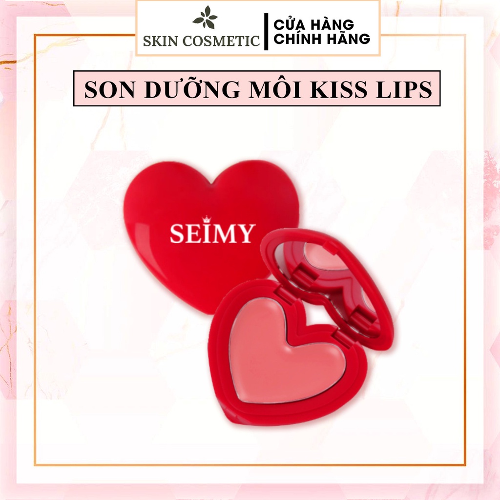 Son dưỡng môi SEIMY - Kiss Lips dưỡng mềm căng môi, giảm thâm và nẻ