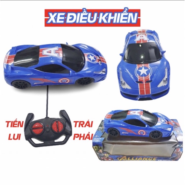Ô Tô Khiển 4 Chiều Dùng Pin Có Đèn Nhấp Nháy Bằng Nhựa An Toàn Cho Trẻ Em, Xe Điều Khiển Từ Xa Địa Hình Đồ Chơi Cho Bé.