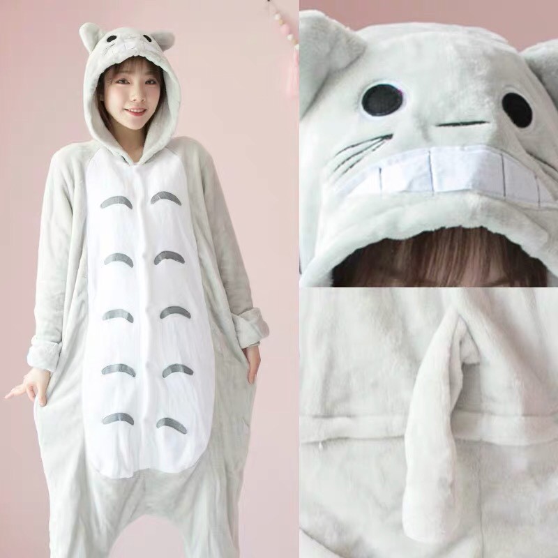 Bộ Đồ Ngủ Hình Totoro Cho Mèo