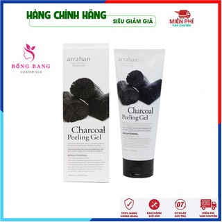 Tẩy da chết - Tẩy tế bào da chết chiết xuất từ than hoạt tính Arrahan Hàn Quốc 180ml