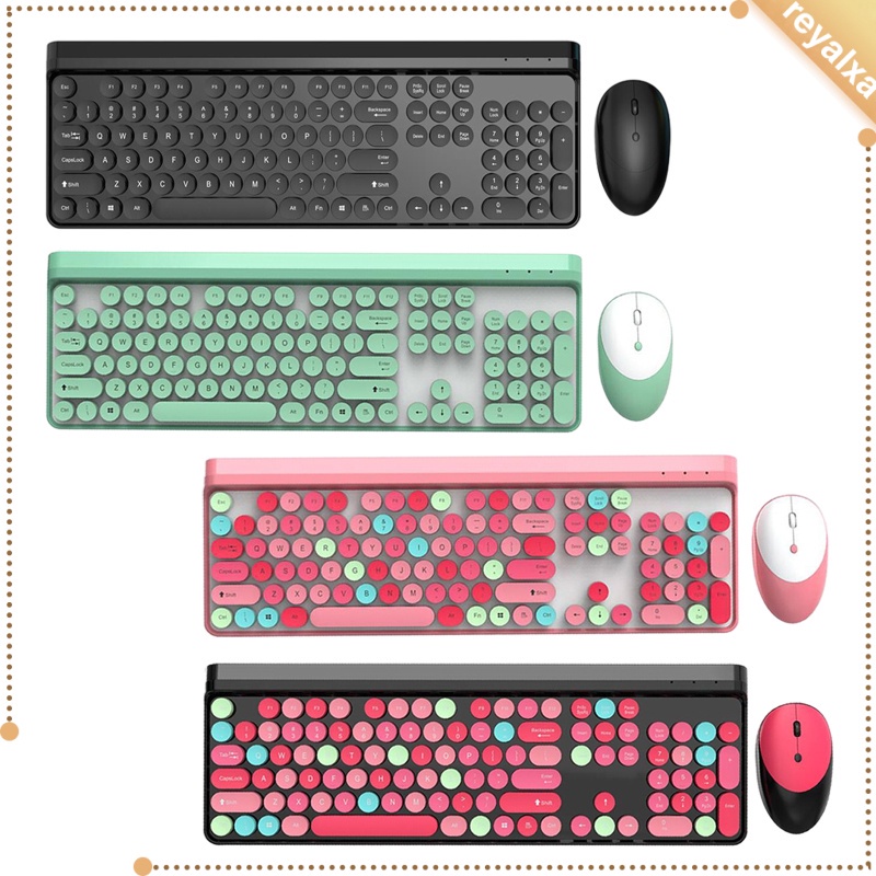 Bàn phím bluetooth không dây 2.4G có thể sạc lại cho Windows PC Smart TV