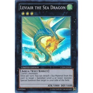 Thẻ bài Yugioh - TCG - Leviair the Sea Dragon / CT09-EN018'