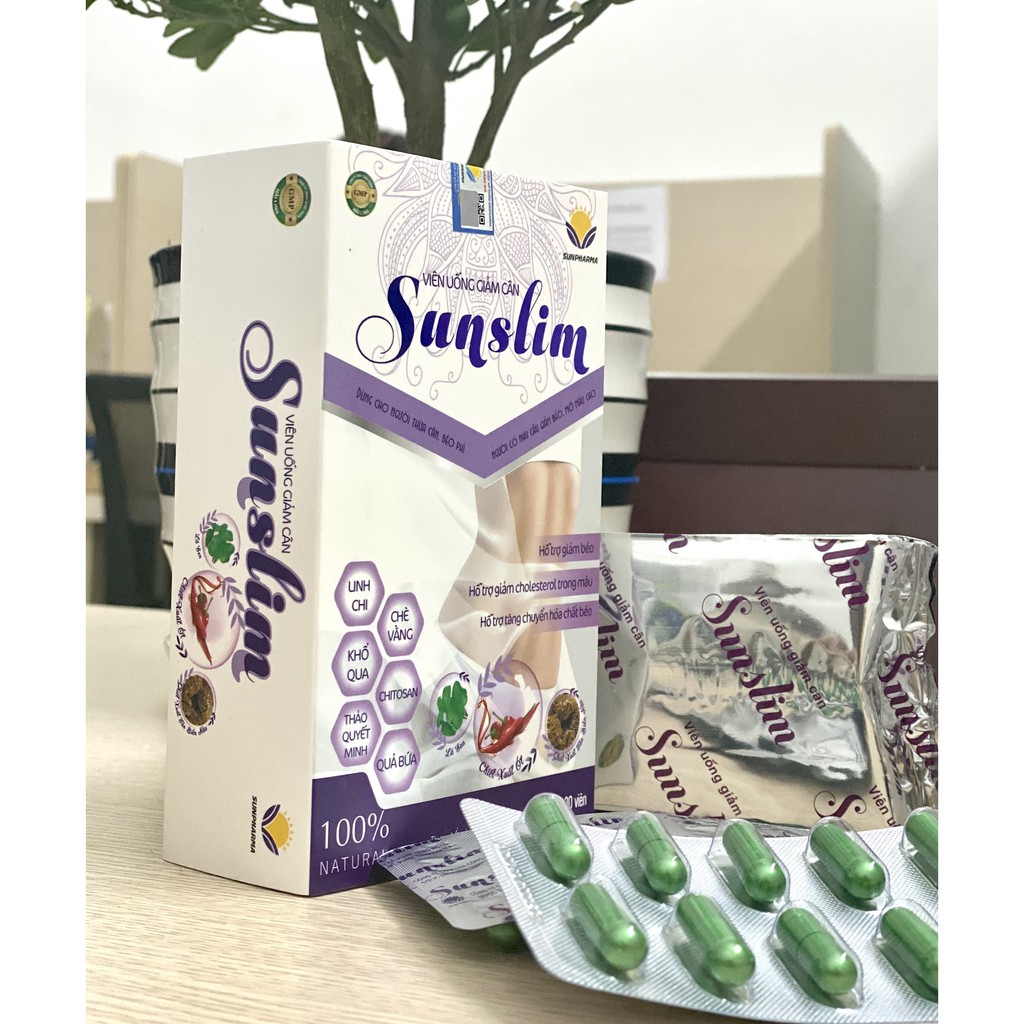 Viên Uống Giảm Cân SunSlim ❤️ Hiệu Quả❤️Thuốc Giảm Cân SUNSLIM