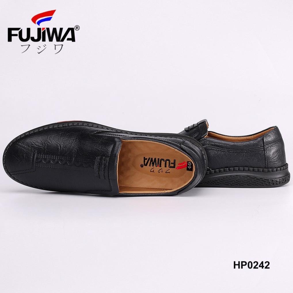 Giày Lười Da Bò Nam FUJIWA - HP0242. Form Chuẩn Size. Rất Đẹp, Phù Hợp Với Mọi Lứa Tuổi. Size:  38, 39, 40, 41, 42, 43 !