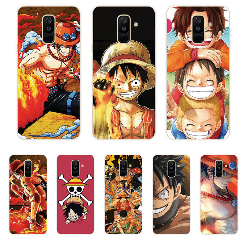 Ốp Lưng Samsung Galaxy A6 A6+ Plus A7 A8 A8+ Plus A9 2018 TPU mềm Case One Piece Ace