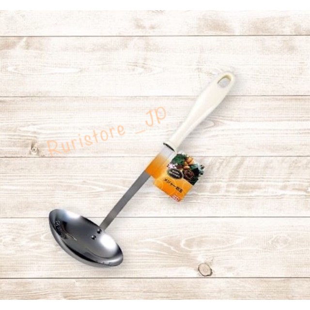 Muôi canh inox chia vạch Nhật Bản