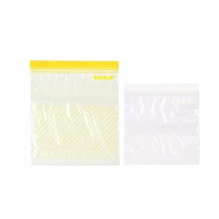 Túi zip 50 chiếc istad ikea chính hãng