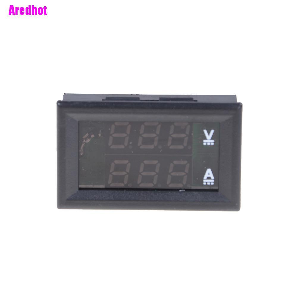 Đồng hồ điện tử đo lường Dc 100V 10A có đèn led màu đỏ